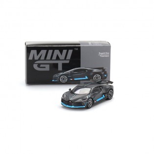 MINI GT 474 부가티 DIVO 블루 블랙 좌핸들 다이캐스트 자동차 모형